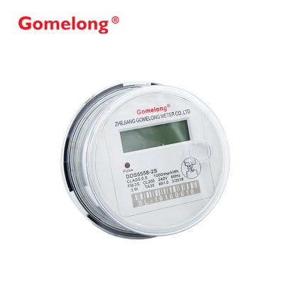 China Elektronisches ANSI-Sockel-Energie-Meter DDS5558 DLS5558-1S/2S 100A/200A zu verkaufen