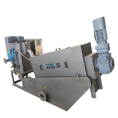 China Factory Yangzhou Ryde Screw Filter Press For Sludge Dewatering Treatment for sale