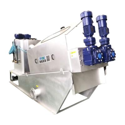 China Yangzhou Ryde Factory Deslime Dewatering Screw Press Solid Liquid Separator Sludge Dehydrator for sale