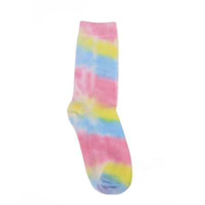 China Breathable fine quality hot sale best quality tie dye thongs hot selling baby thongs kid socks for sale