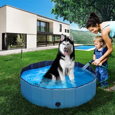 China Sustainable foldable with included bag pet pool and bathing tub for sale