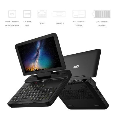 China Intel Celeron N4120 Windows 10 Pro 8GB RAM 256GB ROM Backlit GPD MicroPC 6 Keyboard Micro PC Pocket Mini Laptop Notebook PC for sale