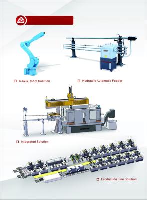 China Hydraulic Servo Cnc Bar Feeder 18mm 26mm 34mm 42mm Storage Pipe Diameter for sale