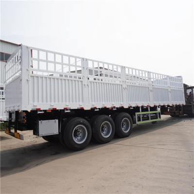 Chine 50 tonnes clôturent Semi Trailer à vendre