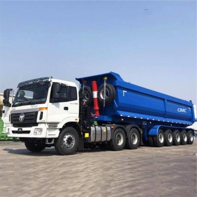 Chine Tipper Dump hydraulique 60T 35CBM Axle Modular Trailer multi à vendre