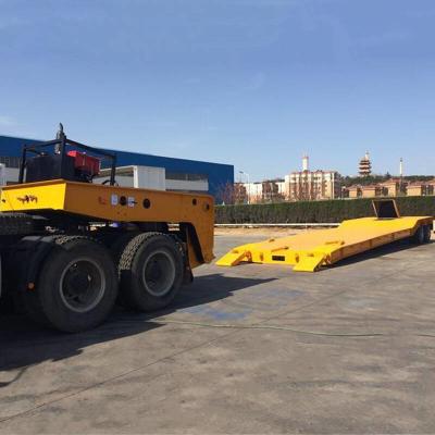 Κίνα Lowboy 2 άξονας CIMC Fuwa μετακινούμενο Gooseneck 50T ρυμουλκό προς πώληση