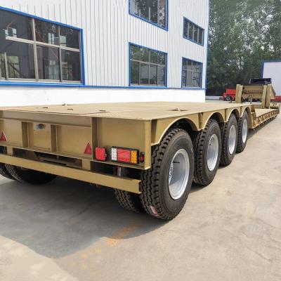 Chine Axe détachable RGN Axle Modular Trailer multi du col de cygne 4 à vendre