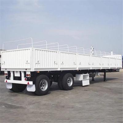 Chine CIMC remorque de mur latéral d'Axle Platform 60T de la logistique 2 semi à vendre