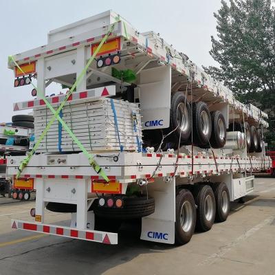 China Mechanical Suspension Tri Axle 60T Side Wall Trailer for sale