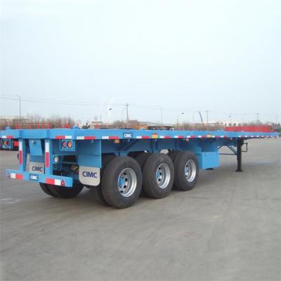 China Flatbed Trailer for Sale in Nigeria - CIMC Trailer for sale