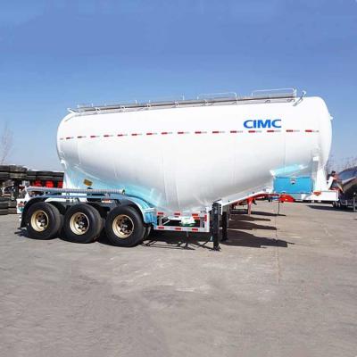 Chine CIMC tri Axle Cement Bulk Trailer 50T charge utile de 42CBM à vendre