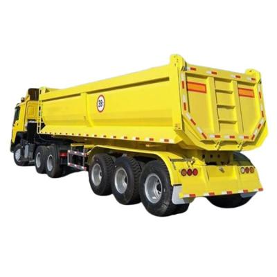 Китай Tri цапфы 38 тонны 40CBM 45Cubic Tipper Dumper трейлер Semi для продажи в Нигерии продается