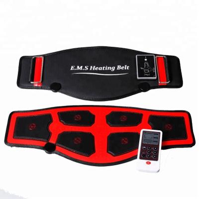 China Waist Slimming Mini Electric Power Ems Neck Muscle Trainer Weight Loss Waist Massager Shoulder Keep Fitness Belt for sale