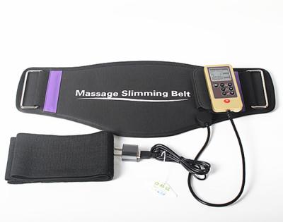 China EMS body function massage slimming belt for blood circulation with six massage programs for sale