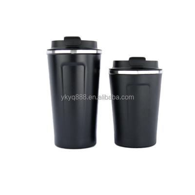 China Custom Hot Cold Tumbler Viable With Logo Travel Mug 12oz 17oz Stainless Steel Wall Leak Proof Lids Coffee Mug Drinks Double Sided for sale