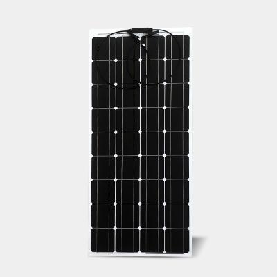 China Premium Yacht Solar Panel ETFE Flexible Mono Solar Panel 100W For Yacht for sale