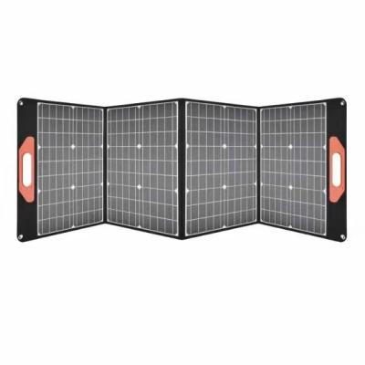 China Lightweight Outdoor Mono Solar Panel 100W 200W Foldable Portable Solar Panel For Camping 91*36.4mm for sale