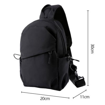 China New Men's Outdoor Sports Leisure Ventilation Men's Multifunctional Chest Bag Small Travel Backpack Messenger Bag for sale