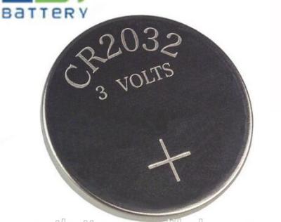 China High quality EWT CR2032 watch battery 3v lithium battery button cell battery 24*5.0MM for sale