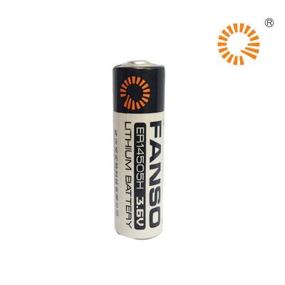 China Primary Lithium ER14505H 3.6V Lisocl2 Chloride Battery AA Bobbin Type Fanso Battery Lithium Thionyl Batteries for sale