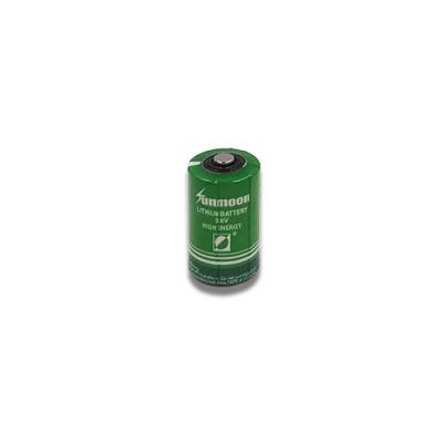 China Primary Lithium ER14250 Lisocl2 Chloride Battery 1/2AA Bobbin Type Sunmoon Battery Lithium Thionyl Batteries for sale