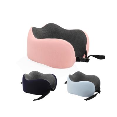 China Newest Memory Foam Memory Foam U Shaped Neck Pillow For Travel Car Office Comfortable for sale