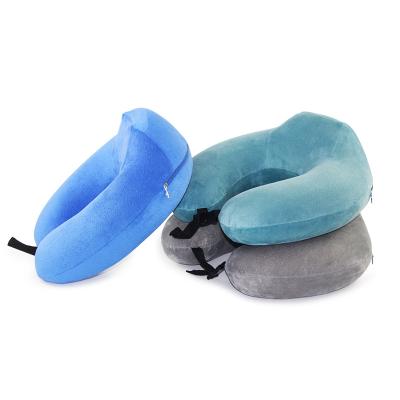 China Good Quality Soft Custom Travel Neck Pillow For Neck Pain Relief Memory Foam for sale