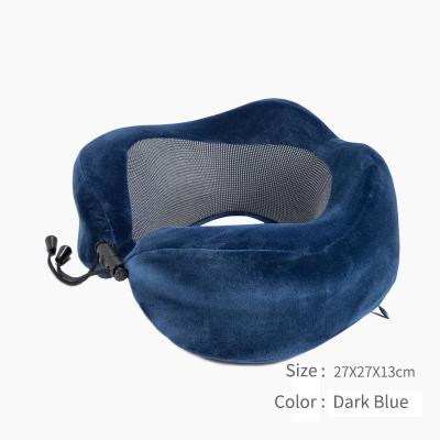 China Custom Memory Plane U Shape Foam Cervical Memory Car Portable Travel Neck Support Rest Pillow Wholesale for sale