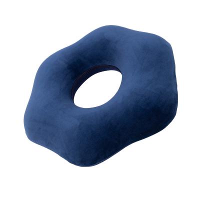 China Relieve Flower Shape Memory Foam Spinal Cushion For Chair Or Car for sale