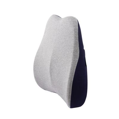 China 2022 Wholesale Memory Lumbar Support Pillow For Office Chair Car Memory Foam Gel Cushion Lumbar Pillow for sale