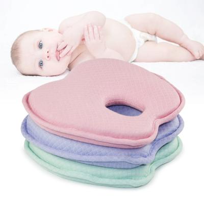 China Soft Therapy Bamboo Fiber Memory Foam Baby Pillow For Sleeping Newborn Pillow for sale