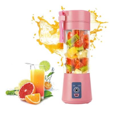 China Hot Price Custom Electric Hand Blender 400ml USB Citrus Mini Portable Easy Handling Plastic Juicer for sale