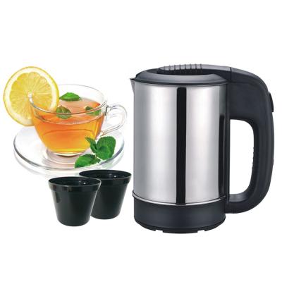 China Keep Hot Jug 1000W Portable Electric Kettle Stainless Steel Coffee Tea Kettle RICJ 0.5L Electronic Kettle For Office Family for sale