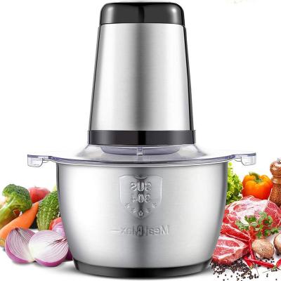 China Durable Household Food Vegetable Fruit Mincer Machine Electric Chopper 350w 1L 3L for sale