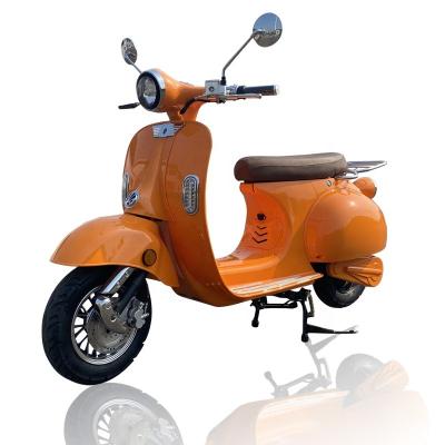 China Vespa 50CC 100KM Electric Off-Road Retro Style Electric Bike Scooter Disc Brake Driving Range Front / Rear: 3.5-10