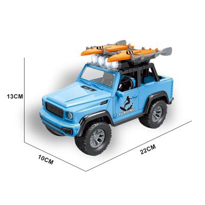 China Wholesale Material Manufacturer Toy Surf Sport Battery Powered Musical Inertial Utility Vehicle Friendly For Children With Light for sale