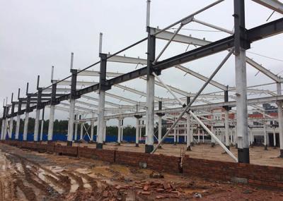 China Qualified Large Steel Fabricated Buildings / Pre Fab Workshop ISO 9001 for sale