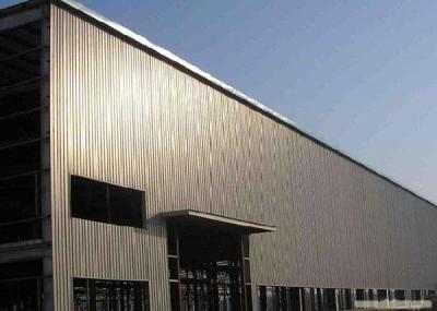 China Steel Structure Construction For Prefab Light Metal Workshop With ISO Certification for sale