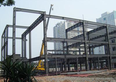 China H Beam Q235B Steel Frame Fabrication GB Standard High Precision For Church for sale