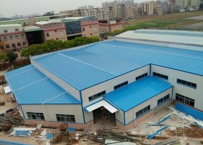 China Erschwingliche vorfabrizierte Werkstatt-Gebäude-Stahlhochbau-Lager zu verkaufen