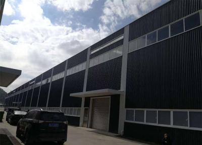 China Q345B structureel Staalpakhuis, Snelle Geassembleerde PrefabBouwconstructie Te koop