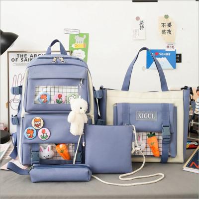 China Korean primary and leisure school students waterproof school bag girls grades one to six boys and backpack for sale