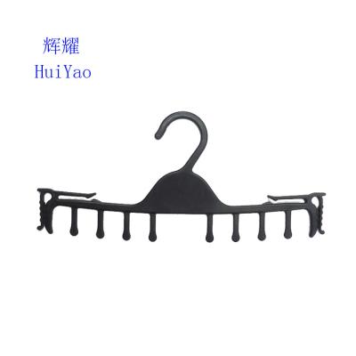 China No Hanger Universal Small Plastic Bra Hanger Black Small Hanger With Nice Factory Price for sale