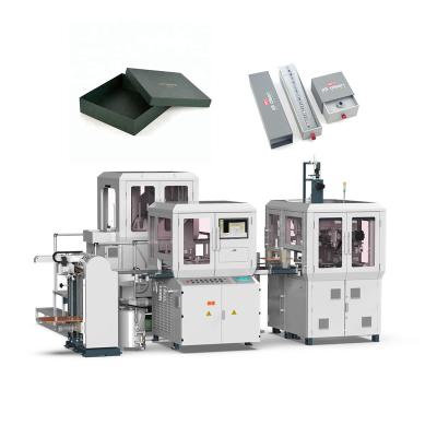 China HM-ZD350A Automatic Luxury box Making Machine Box Machine for sale