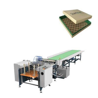 China 2021 hot selling HM-850A Automatic Gluing Machine(Auto-pasta labeling machine)with lowest price(L bar) for sale