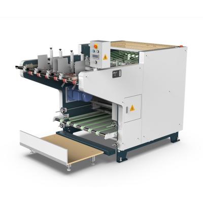 China Paper Processing HM-1200E Automatic V-shape Notching Grooving Machine (Belt Feeder) for sale