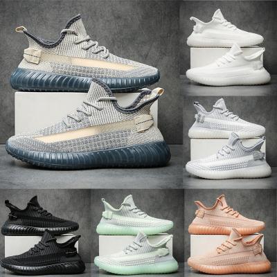 China Durable Breathable Trainers Fly Woven LOGO Walking Style Shoes Sports Sneakers Unisex Custom Shoes For Running for sale