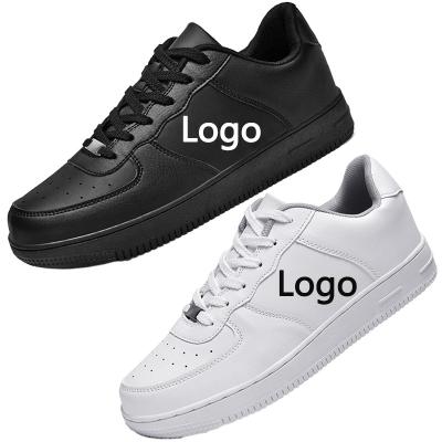 China Durable Custom White Logo Stylish Trainers Basketball Style Walking Shoes Fashion Casual Sneakers For Men for sale