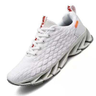 China New Design Breathable Blade Durable Running Shoe Sports Plus Size Fashion Sneakers For Women Men Fitness Walking Style Running Shoes for sale