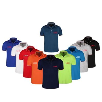 China 2022 Wholesale High Quality Plain Casual Golf Anti-Wrinkle 200g Cotton 200g Custom Logo Men's Polo Shirt For Wick for sale